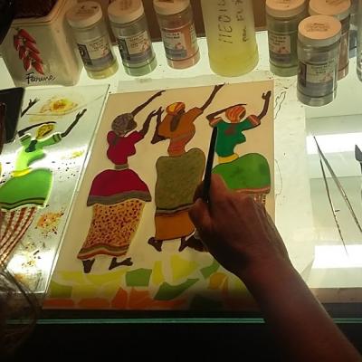 Myriam a l atelier 1